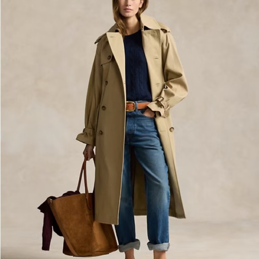 Classic Tan Trench Coat